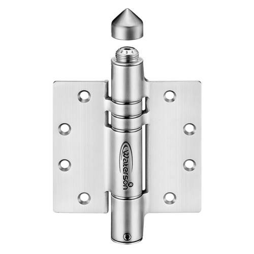 Waterson K51MP-450-A2-US32D ADA Self Closing Gate Hinge, 4.5
