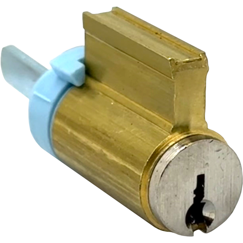 Sargent C10X-1-LA-US15 Cylinder for 10X-Line Lever Lock, 1-Bitted, LA Keyway, 619/US15 Satin Nickel