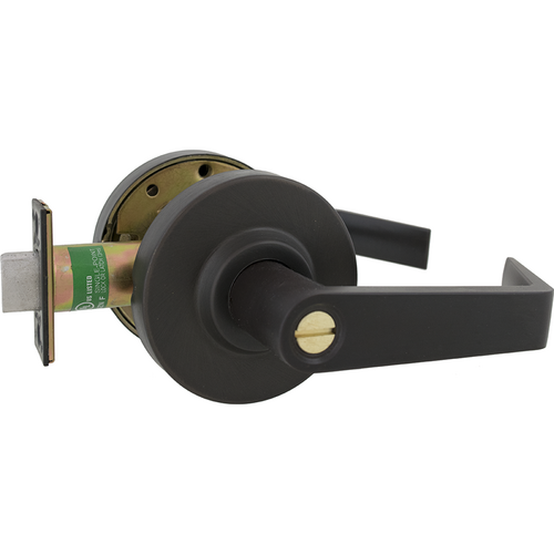 Arrow Lock QL02SR613E-2 3/4 BS Privacy Sierra Lever, 2-3/4in Backset, Grade 1, 613E/US10BE Oil Rubbed Bronze