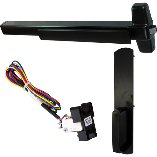 Von Duprin RX-98DT-711-36 KIT - RX Rim Exit Device, 990DT Dummy Trim, 36in, Hex Dogging, Grade 1, Black