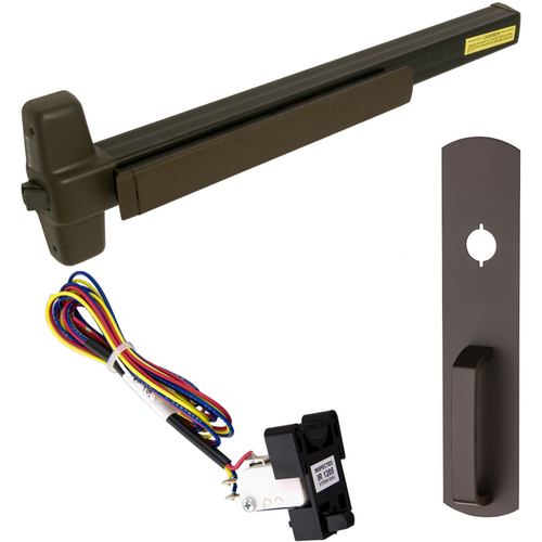 Von Duprin RX-98NL-710-48 KIT - RX Rim Exit Device, 990NL Nightlatch Trim, 48in, Hex Dogging, Grade 1
