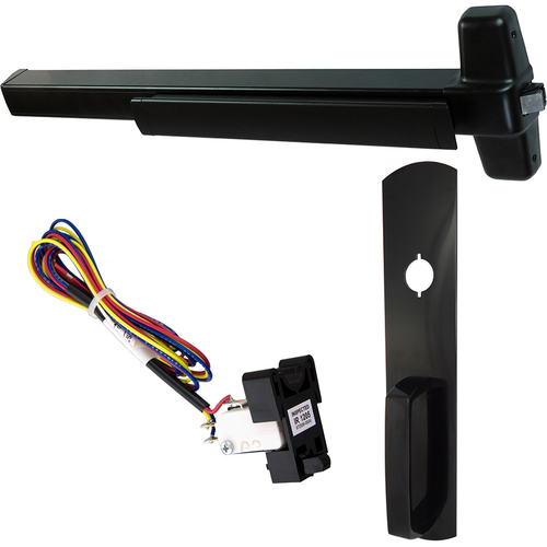 Von Duprin RX-98NL-711-36 KIT - RX Rim Exit Device, 990NL Nightlatch Trim, 36in, Hex Dogging, Grade 1