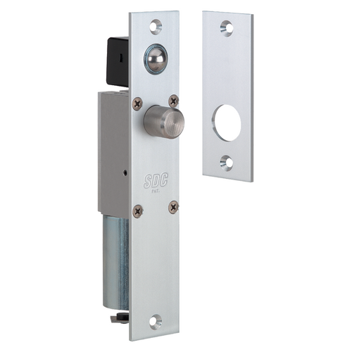 Security Door Controls 1190AI-U Electric Bolt Lock, Heavy Duty Right Angle, Fail-Safe, 24VDC, Stainless Steel