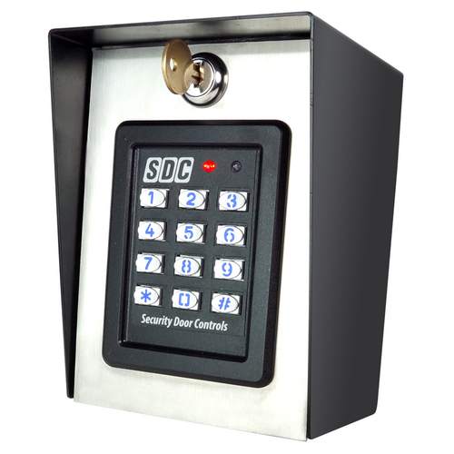 Security Door Controls 926 Outdoor Self-Contained Keypad, 12/24VAC/DC