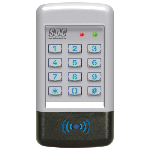Security Door Controls 920P Self-Contained Keypad with Proximity Reader, 12/24VAC/DC