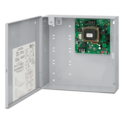 Security Door Controls 631RF 1.5A Power Supply Controller, Dual Voltage 12/24DC, Small Cabinet 12