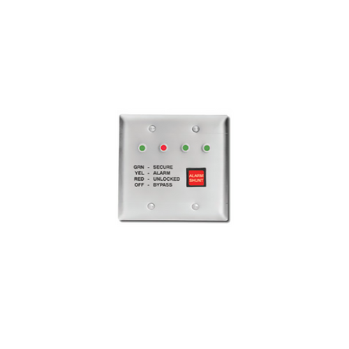 Security Door Controls 101-4AM Four Door Egress Indicator with Alarm Shunt Tri-Color LED
