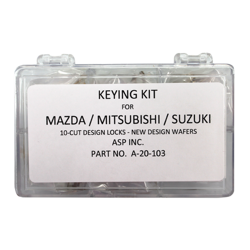 Auto Security A20-103 Mazda Keying Kit Replaces A20-102