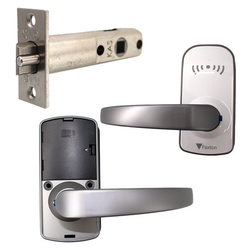 Paxton Access 900-625WT-US 2-3/4 KIT - PaxLock Pro, Galaxy, White with 901-052-US 2-3/4in Latch.