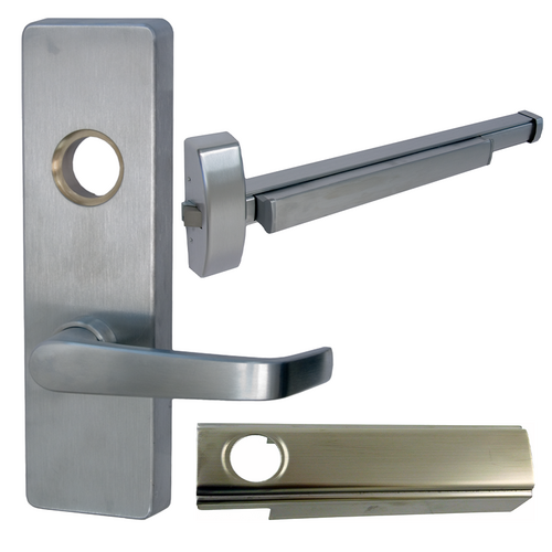 PHI 2108-CD-V4908A-RHR-630-36 Rim Exit Device, Key Locks/Unlocks Vandal Resistant Lever, 36in, Grade 1