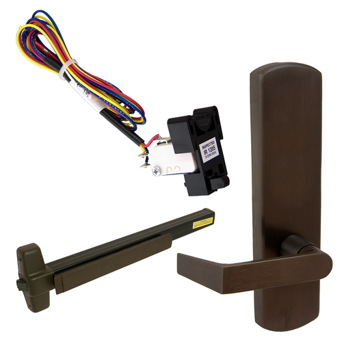 Von Duprin RX-99L-DT-710-36-LHR 06 KIT - RX Rim Exit Device, 996L-DT-06 Dummy Lever Trim, 36in, Dark Bronze