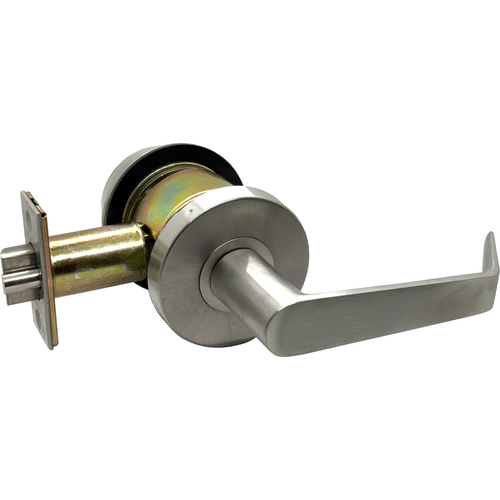 Marks Hardware 145KL/32D Single Cylinder Gate Lock, Marks C Keyway, 6 Pin, 2-3/4in Backset, Stainless Steel