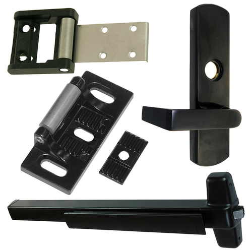 Von Duprin 98L-711-36-LHR 06 1439 Rim Exit Device 996L-06 Lever Trim, LHR, 36in, Low Profile Roller Strike, Grade 1
