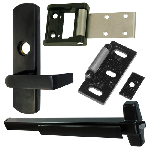 Von Duprin 98L-711-36-RHR 06 1439 KIT Rim Exit Device 996L-06 Lever Trim RHR 36in Low Profile Roller Strike Grade 1