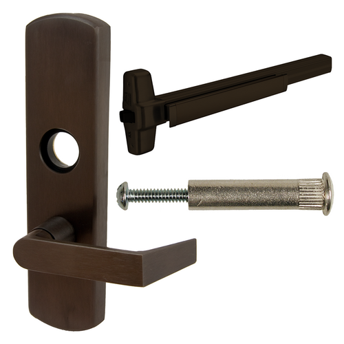 Von Duprin 98L-710-48-RHR 06 SNB Rim Exit Device KIT 996L-06 Lever Trim RHR, Hex Dogging, Grade 1, Dark Bronze