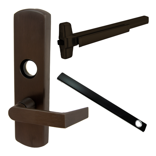 Von Duprin CD-98L-710-36-RHR 06 Cylinder Dogging Rim Exit Device, 996L-06 Lever Trim, RHR, 36in, Grade 1, Dark Bronze