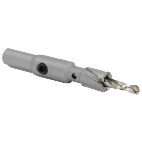 Drill America CTH0750 3/4in Carbide Tipped Hole Cutter, 1in Cut Depth, 1/2in Shank