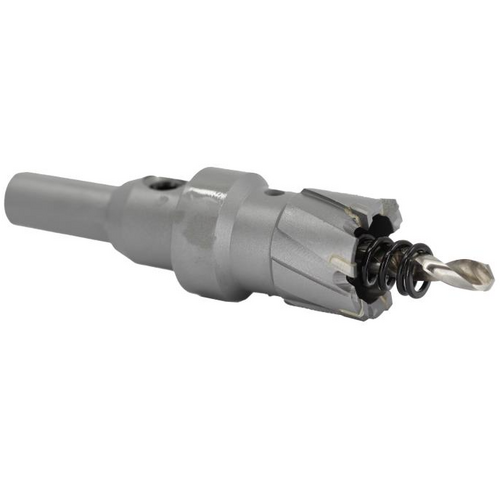 Drill America CTH1000 1in Carbide Tipped Hole Cutter, 1in Cut Depth, 1/2in Shank