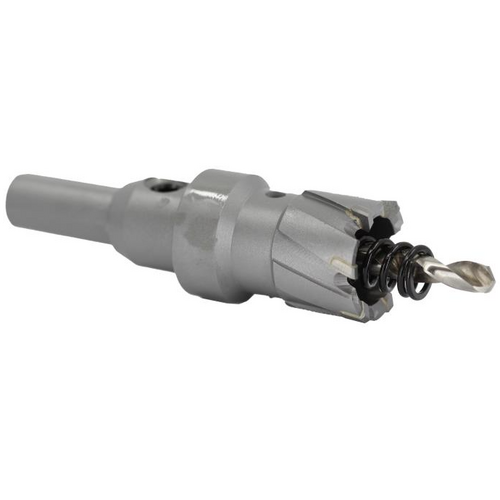 Drill America CTH1375 1-3/8in Carbide Tipped Hole Cutter, 1in Cut Depth, 1/2in Shank