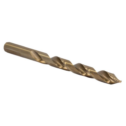Drill America GSC1/2 1/2in Cobalt Drill Bit, 135 Split Point, 3-Flat Shank, GSC29J-PC Set