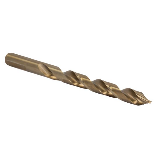Drill America GSC3/8 3/8in Cobalt Drill Bit, 135 Split Point, 3-Flat Shank, GSC29J-PC Set
