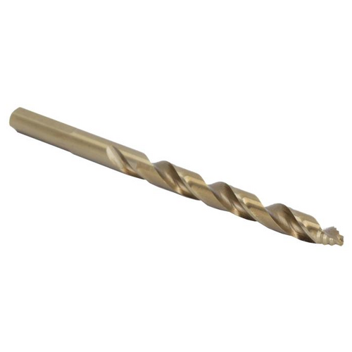 Drill America GSC5/16 5/16in Cobalt Stepped Point Drill Bit, 135 Split Tip, 3-Flat Shank