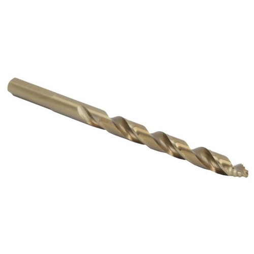 Drill America GSC7/32 7/32in Cobalt Stepped Point Drill Bit, 135 Split Tip, 3-Flat Shank