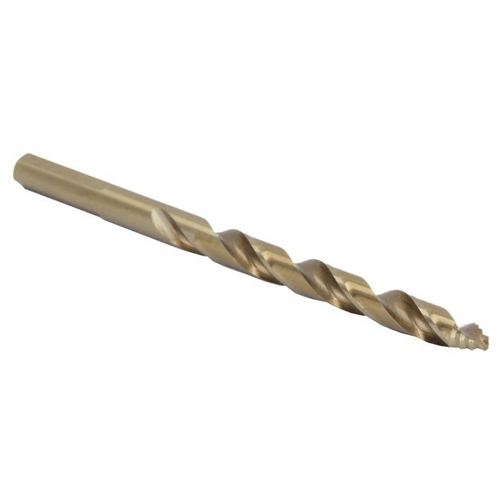 Drill America GSC17/64 17/64in Cobalt Stepped Point Drill Bit, 135 Split Tip, 3-Flat Shank