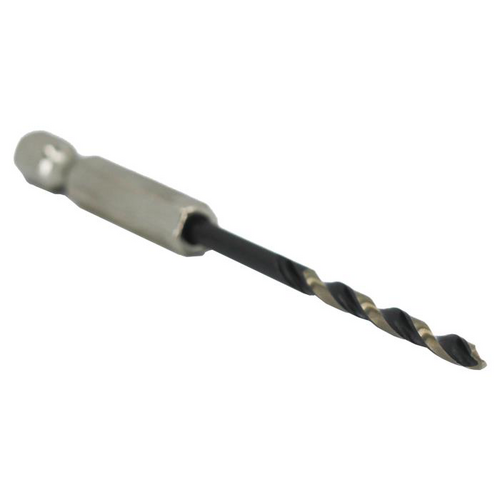 Drill America KFDHEX3/32 3/32in Quick Change Hex Shank Drill Bit, HSS (High Speed Steel)