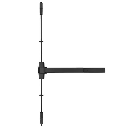 Marks Hardware M9900-VR-10B (19 BLACK) SVR Surface Vertical Rod Exit Device, Hex Key Dogging, 36