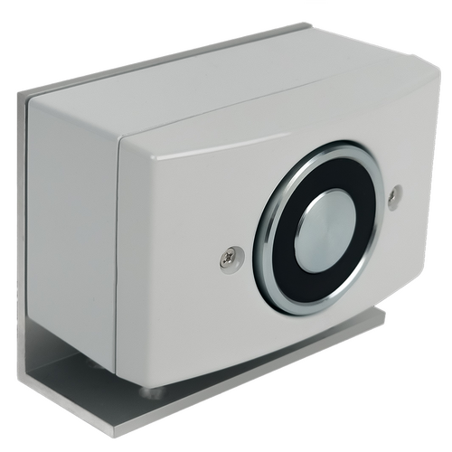 Camden CX-95S-DH-FL Magnetic Door Holder, Heavy Duty Aluminum, 12/24VAC/VDC, 120VAC