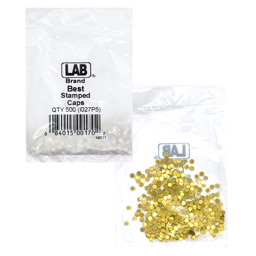 LAB BEST CAP I027P5 Best IC Caps Stamped, Polybag 500 Caps