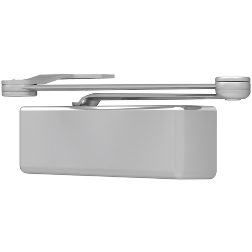 LCN 4111EDAALLH Left Hand Heavy Duty Adjustable Door Closer with TBSRT Bolts, Aluminum Finish