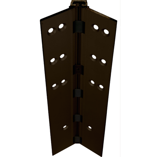ABH A110HDD120 Heavy Duty Full Mortise Concealed Continuous Hinge, 120in, 450lbs, Dark Bronze