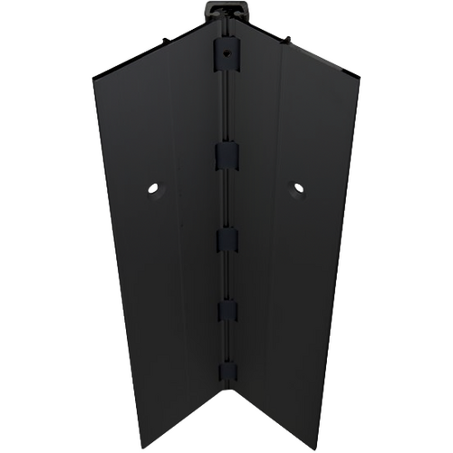 ABH A111HDB120 Heavy Duty Full Mortise Concealed Hinge, 120in, 450lb, Black Anodized