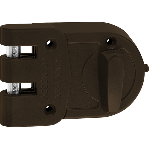 Accentra 197 Jimmy-Proof Single Cylinder Deadlock, 2-3/8in Backset, Para Keyway, 2 Keys