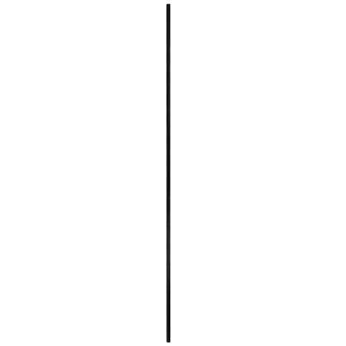 Marks Hardware MVR8-10B (19 BLACK) Vertical Replacement Top Rod for 8ft Door, Flat Black Powder Coated