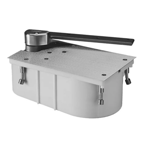 Rixson 27-105NHO RH LAP Heavy Duty Floor Closer, 3/4in Offset, 27 Series, Non-Hold Open, Right Hand