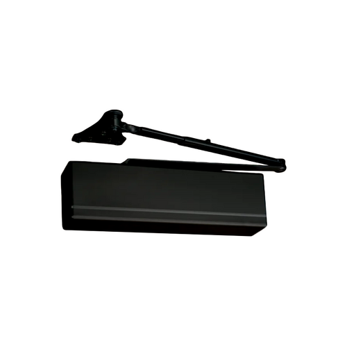 Sargent TB-351UO-BSP 351 Series ADA Heavy Duty Door Closer, UO Arm, UL Listed, Grade 1, Black Suede