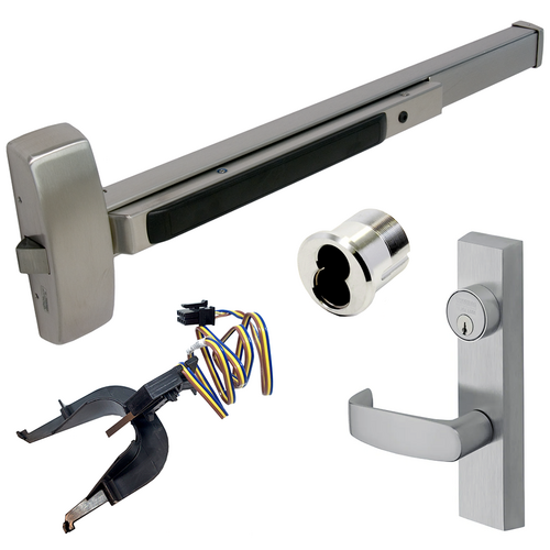 Sargent 55-60-8813F-ETL-32D LHR KIT 8800 Series Rim Exit Device, RX Classroom Lever Trim, 36in, Grade 1, LHR