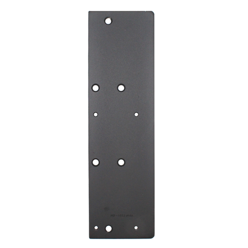 Falcon Lock SC70A-18 622 Narrow Frame Back Plate for SC70A Series Closer, Black Finish
