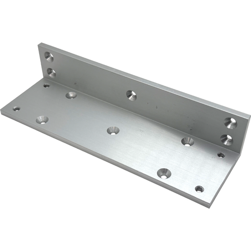 Security Door Controls 1576-BK-V Angle Bracket for 1576 Sliding Gate, Satin Aluminum, 1-13/16 x 2-3/4 x 8-11/16