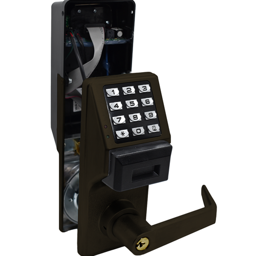 Alarm Lock PDL6200/10B Networx Prox Reader Keypad Lock, Schlage C, 5000 Users, Oil Rubbed Bronze
