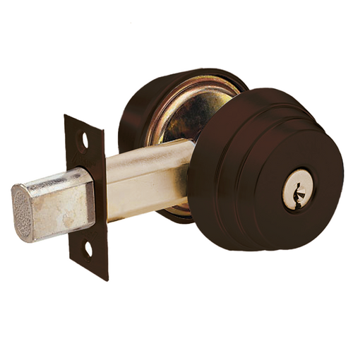 Arrow Lock E61-613E-CS-2 3/8 BS Schlage Deadbolt Single Cylinder, C Keyway, 2-3/8