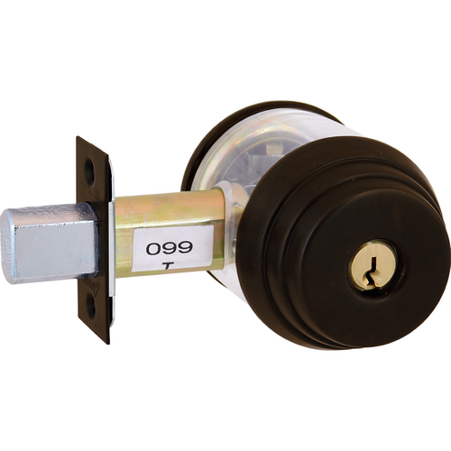 Arrow Lock E62-613E-CS-2 3/4 BS Schlage Double Cylinder Deadbolt, C Keyway, 2-3/4