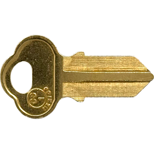 JMA CHI-2E-BR DK4 K4 1041G Chicago Key Blank Brass