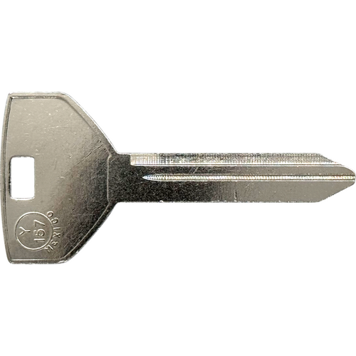 JMA CHR-14E-NP Y157 P1794 Chrysler Key Blank Nickel Plated