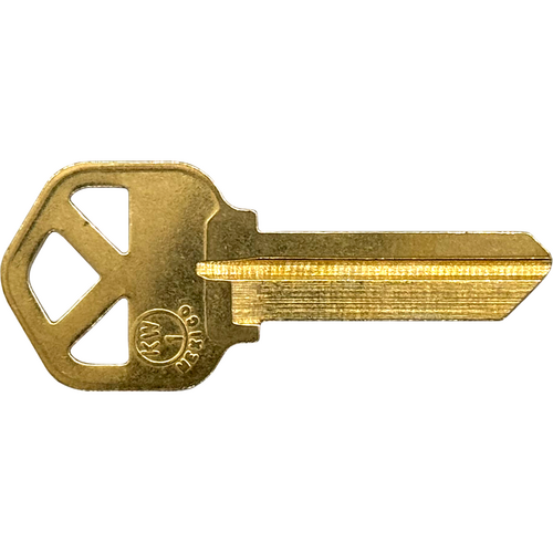 JMA KWI-1KE-BR KW1 1176 Kwikset Key Blank Brass