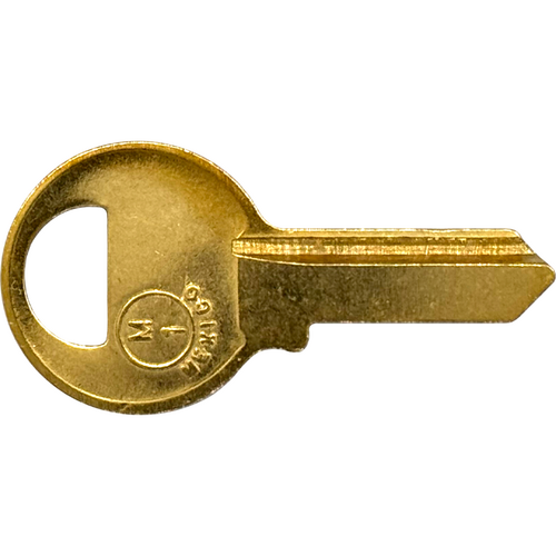 JMA MAS-10E-BR-250 K1 M1 1092 Master Key Blank Brass 250 Pack