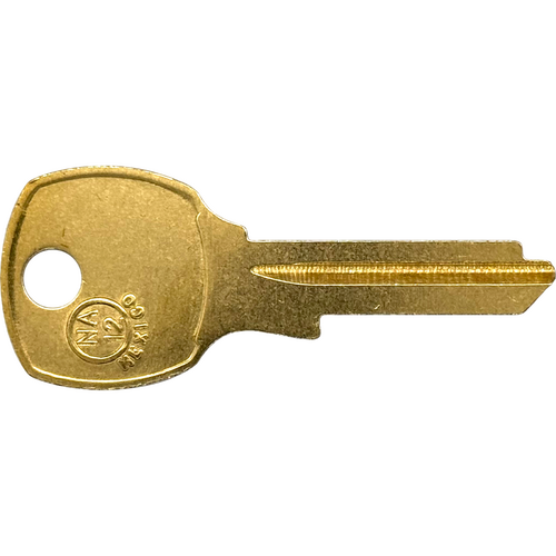 JMA NTR-2DE.2.0-BR D4292 NA12 1069LA National Key Blank Brass